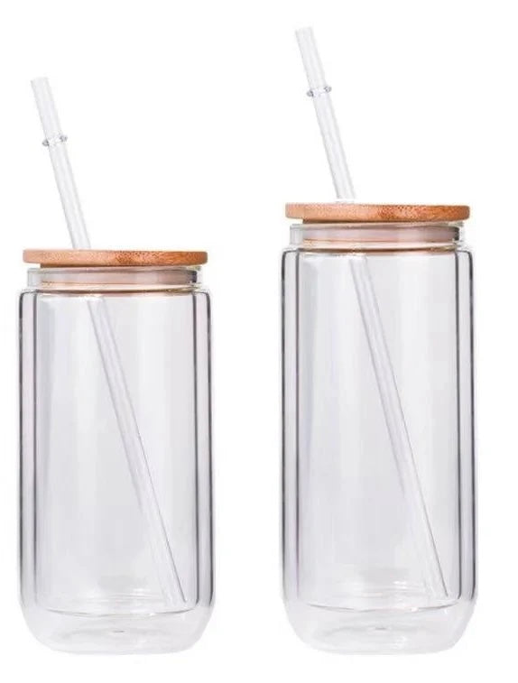 20 Oz Glass Snowglobe Cup