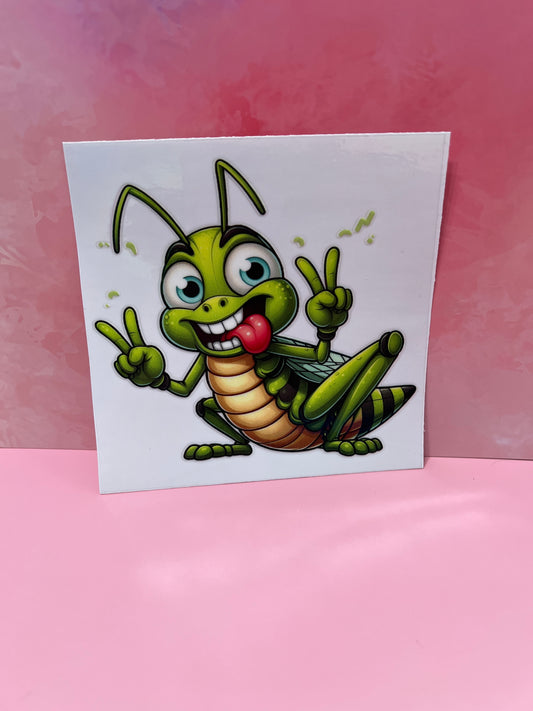 #117 peace grass hopper