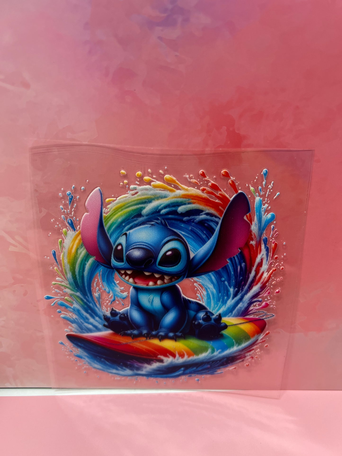 #507 Stitch surfing beach