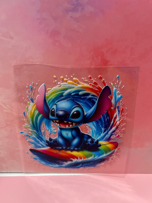 #507 Stitch surfing beach