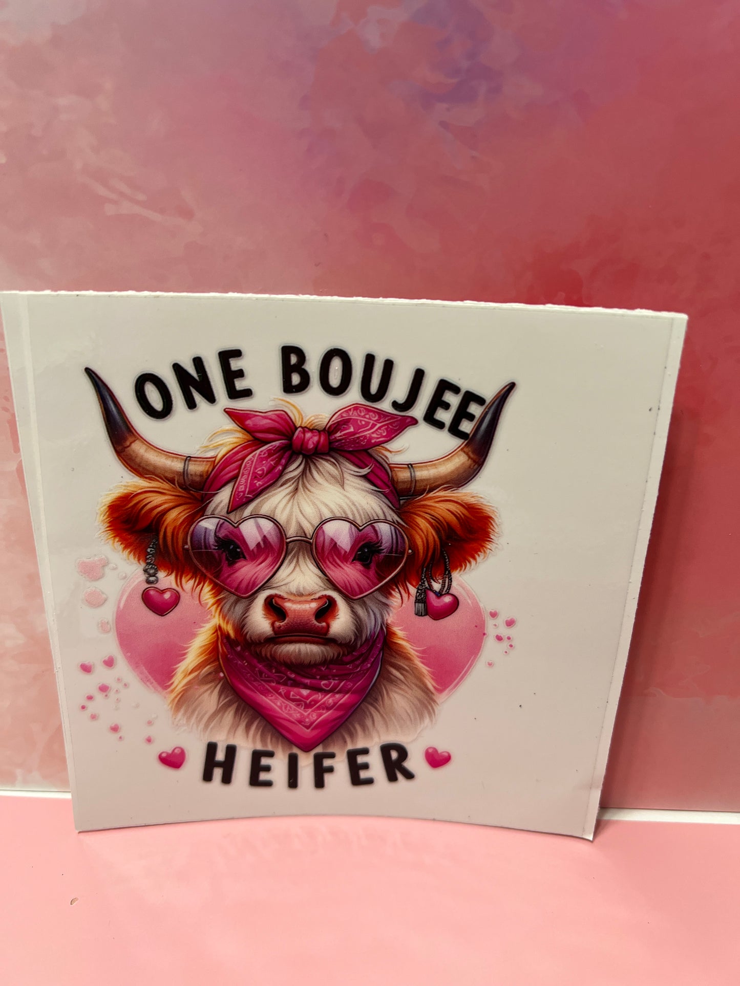 #316 cow one boujee heifer