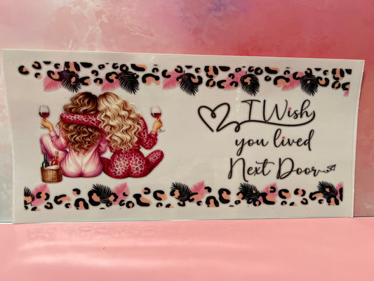 #056 I wish you lived next door