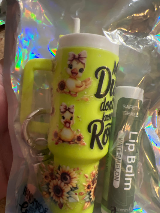 My ducks don't even know what a row is yellow