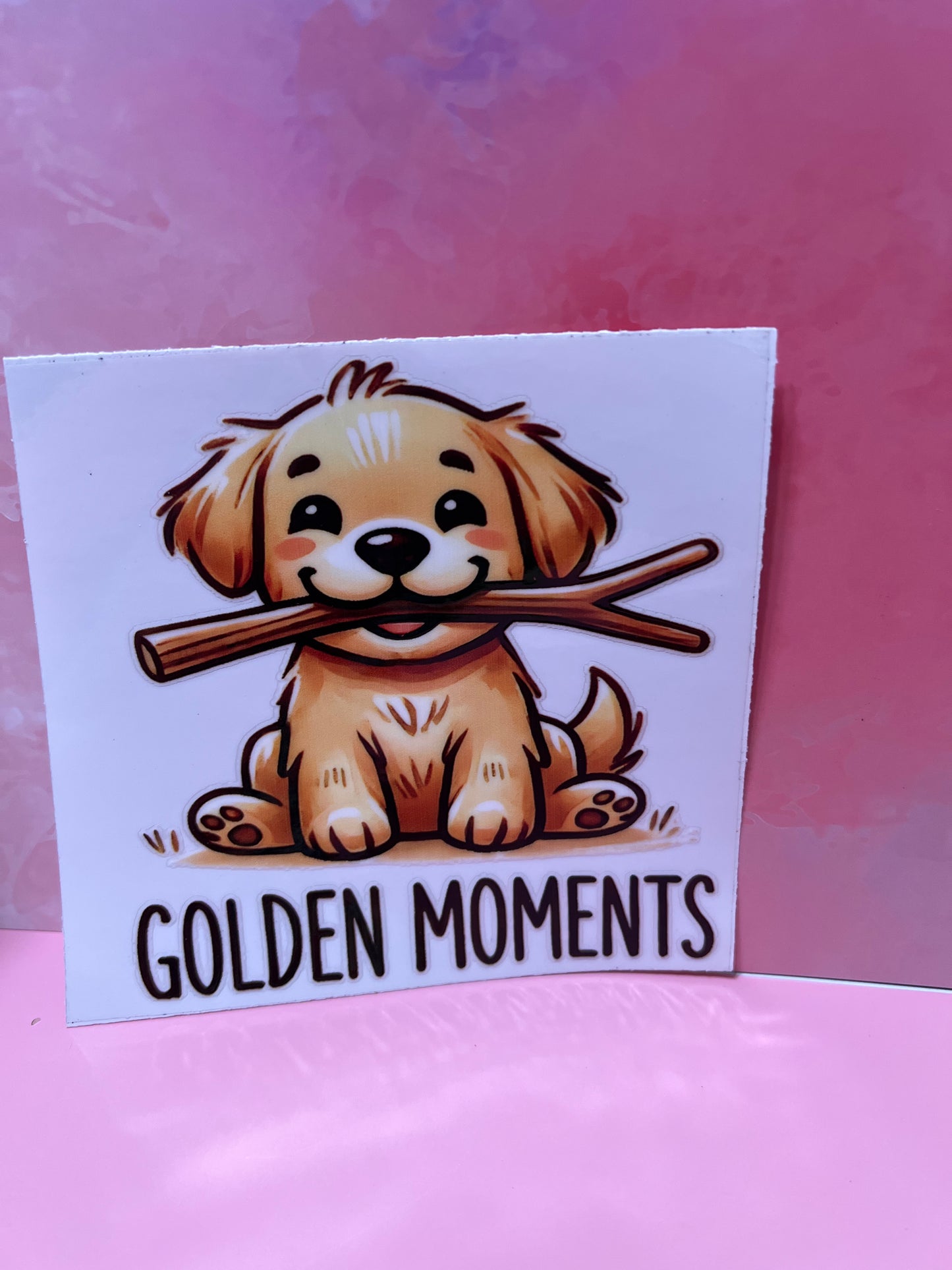 #386 golden moments dog