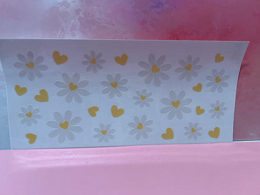 #096 daisy & hearts