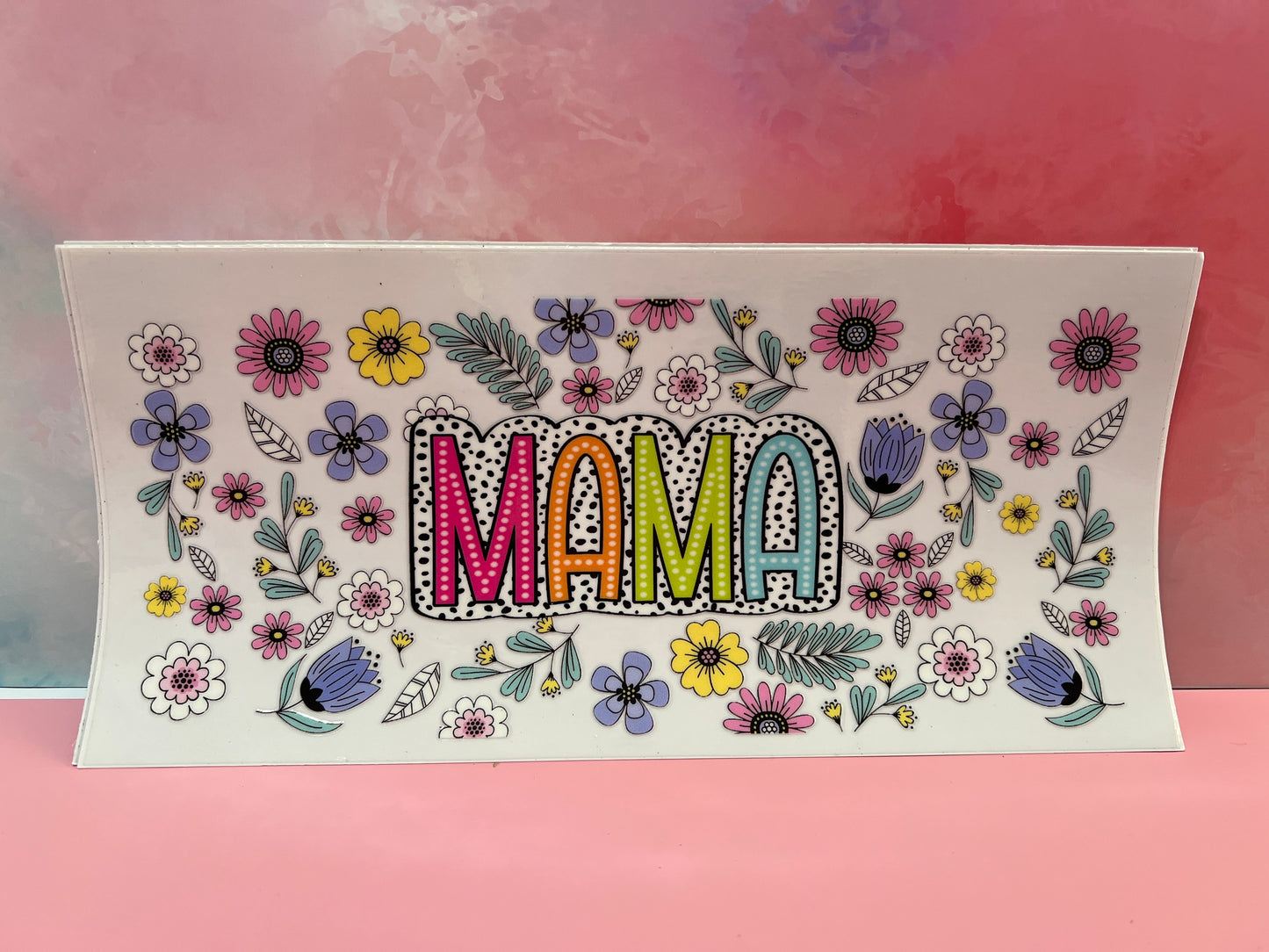 #026 mama polka dot and floral