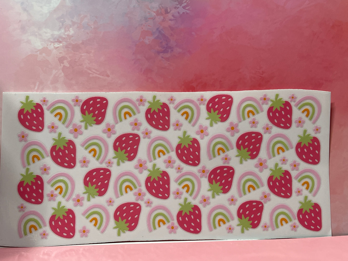 #711 Stawberry & rainbow