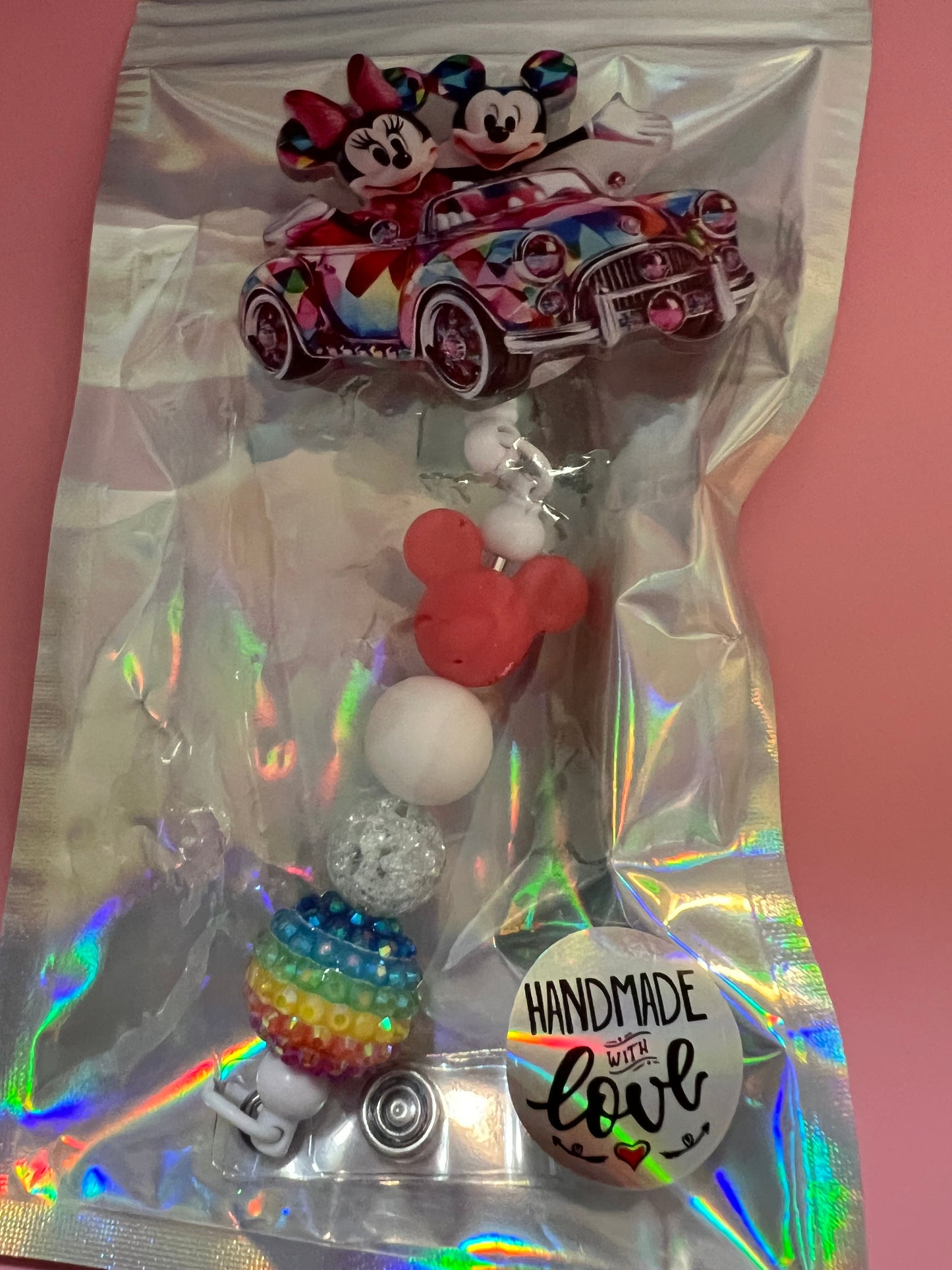 Mickey & Minnie Badge reels