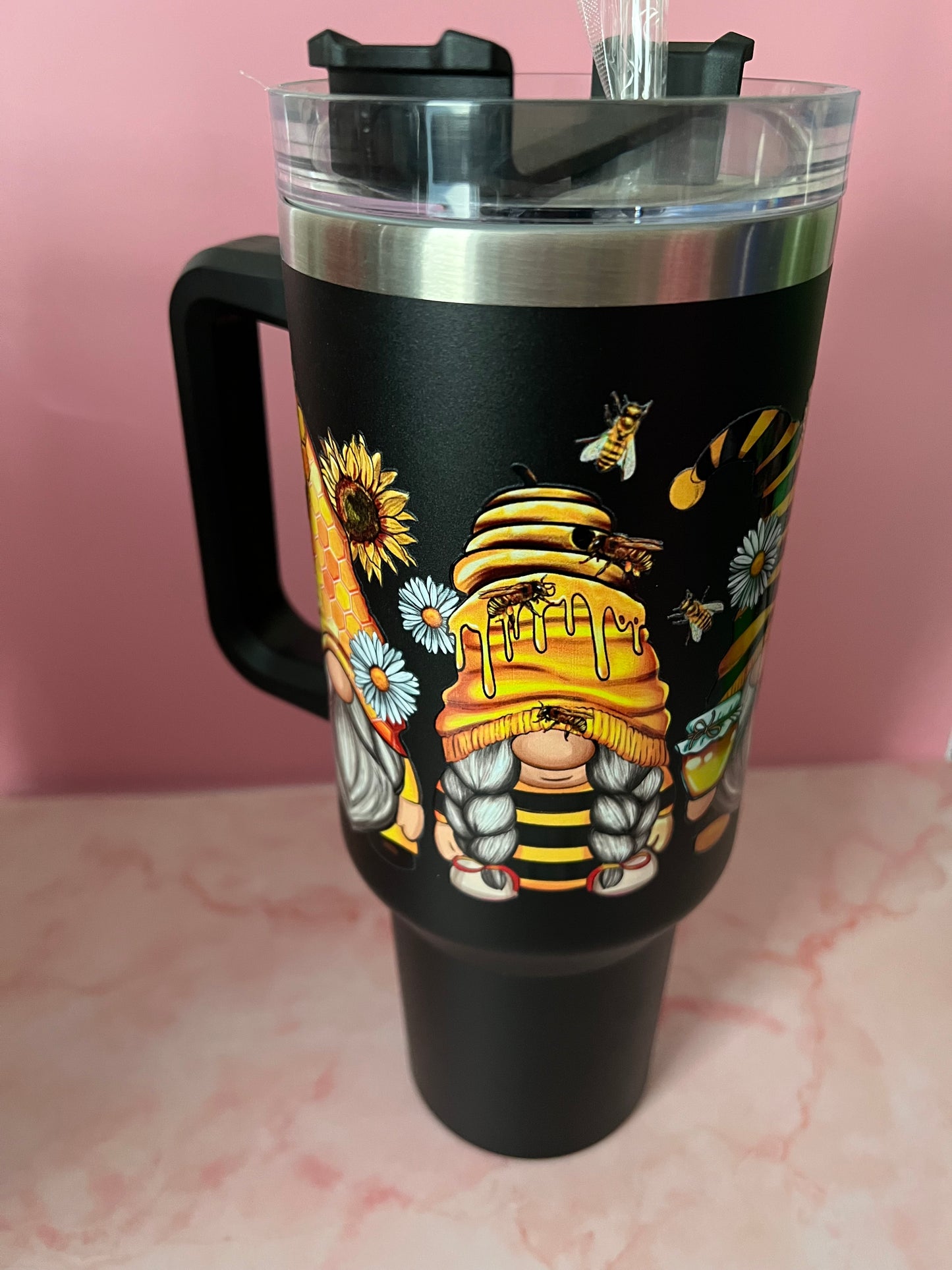 40 oz Gnome insulated tumblers multiple designs/colors