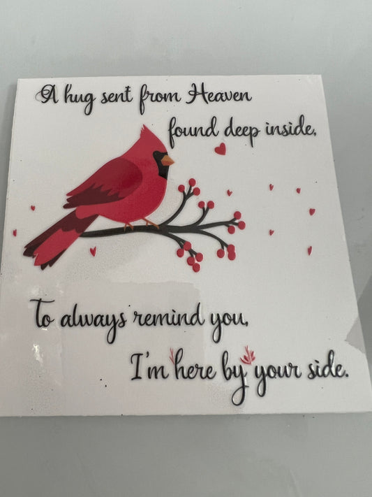 #128G A hug from heaven Cardinal