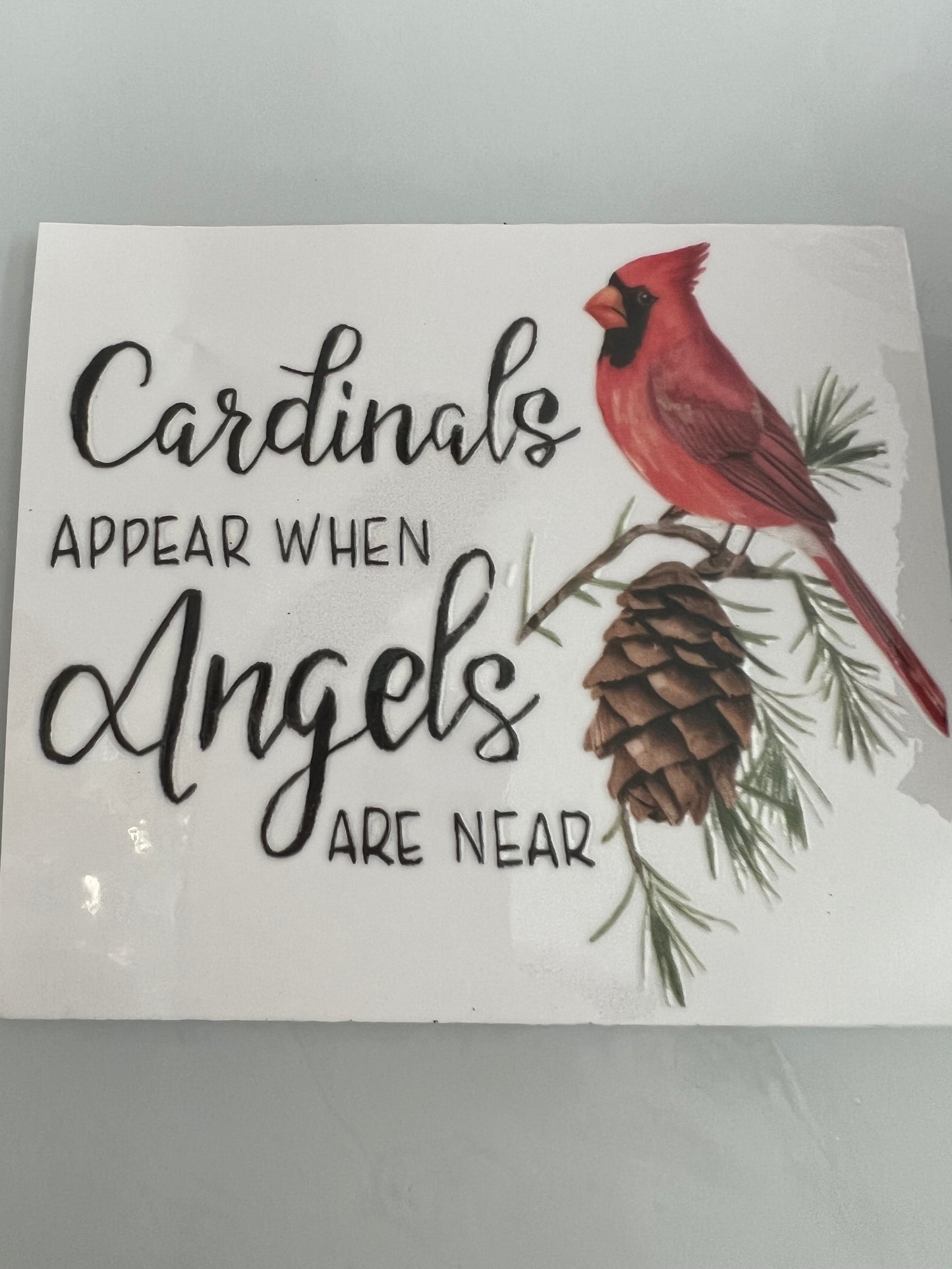 #128H cardinals appear when Angels are near