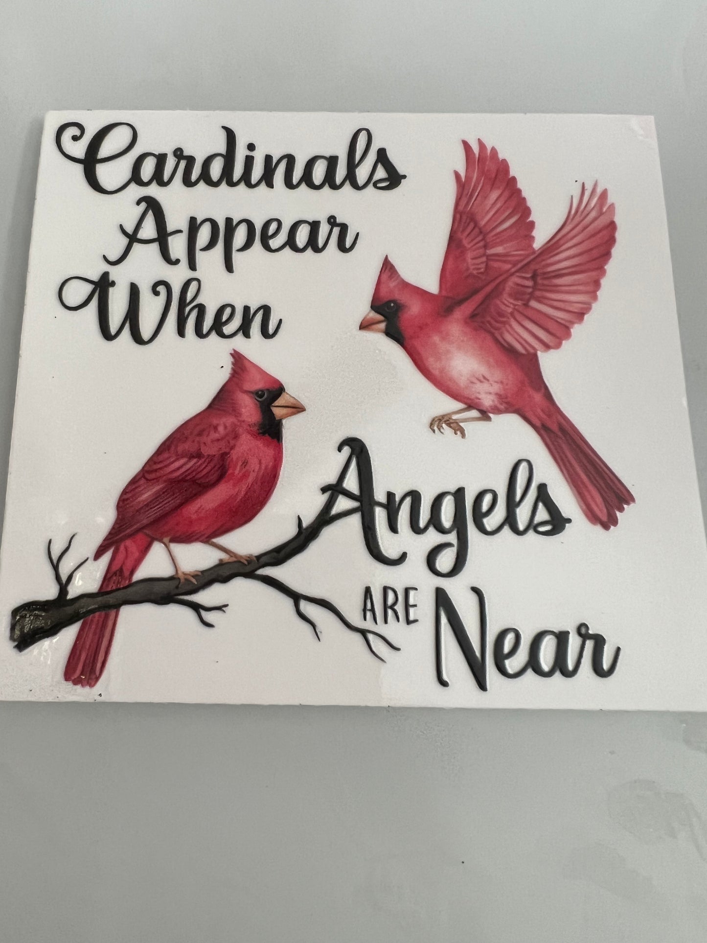 #128H cardinals appear when Angels are near