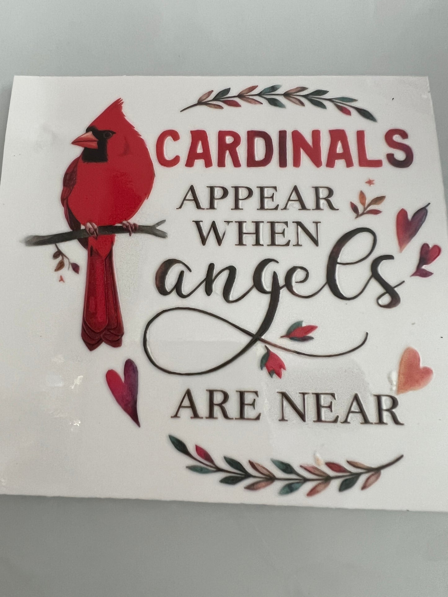 #128J Cardinals appear when Angels