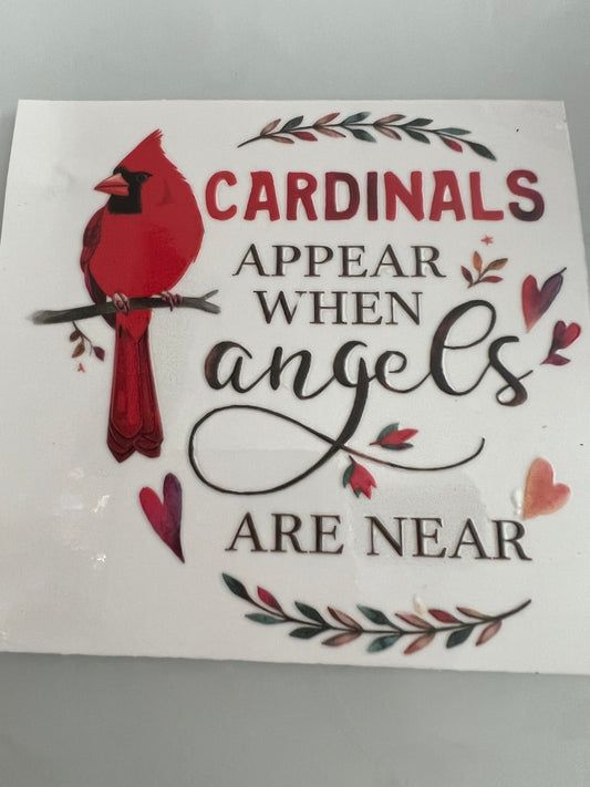 #128J Cardinals appear when Angels
