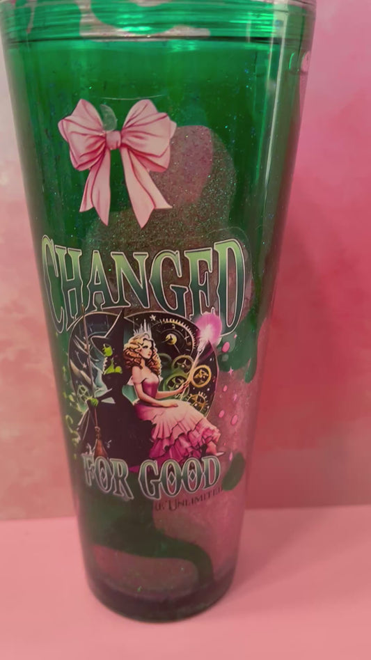 24 oz dual lava tumbler Wicked