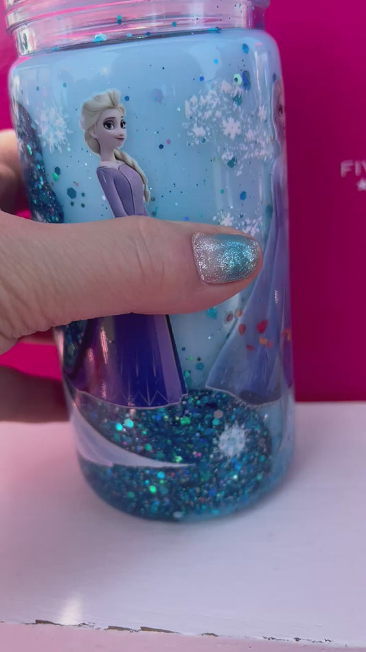 16 oz acrylic Elsa lava created tumbler