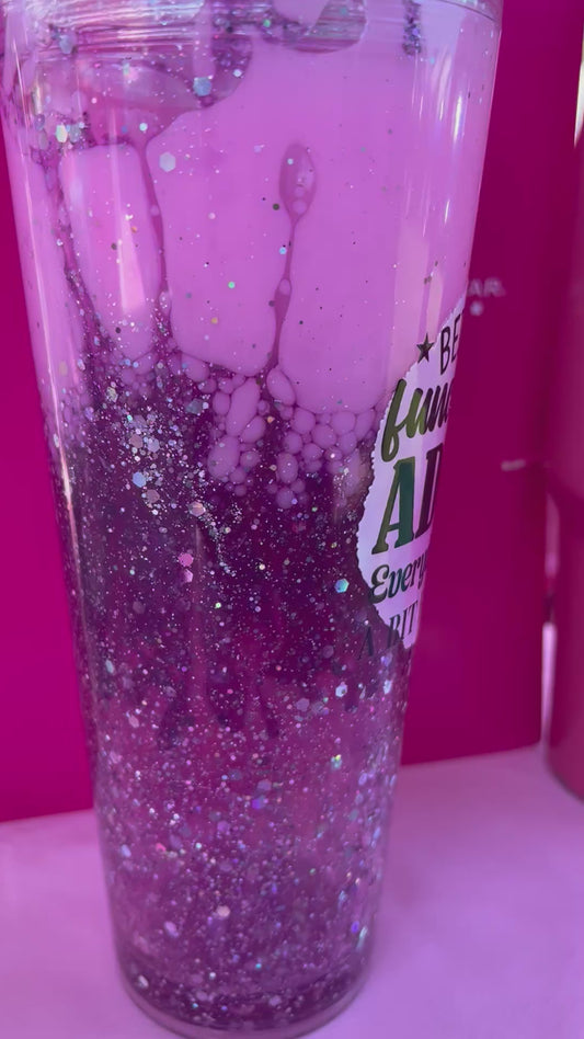 24oz triple lava acrylic tumbler