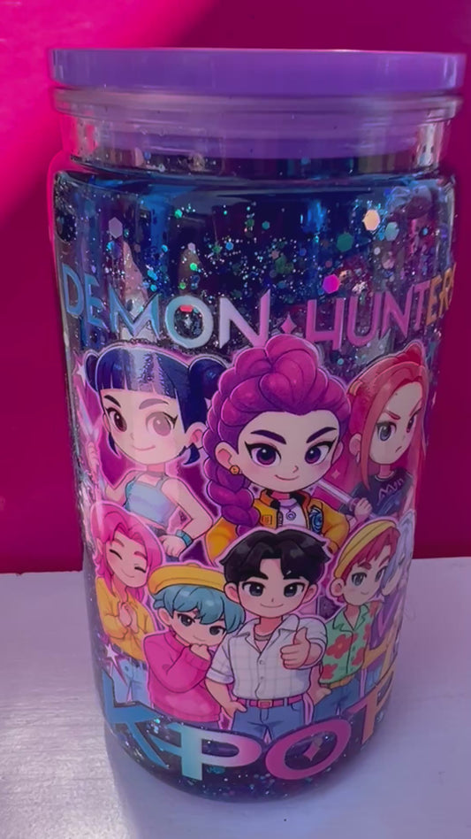 16 oz Kpop lava acrylic tumbler